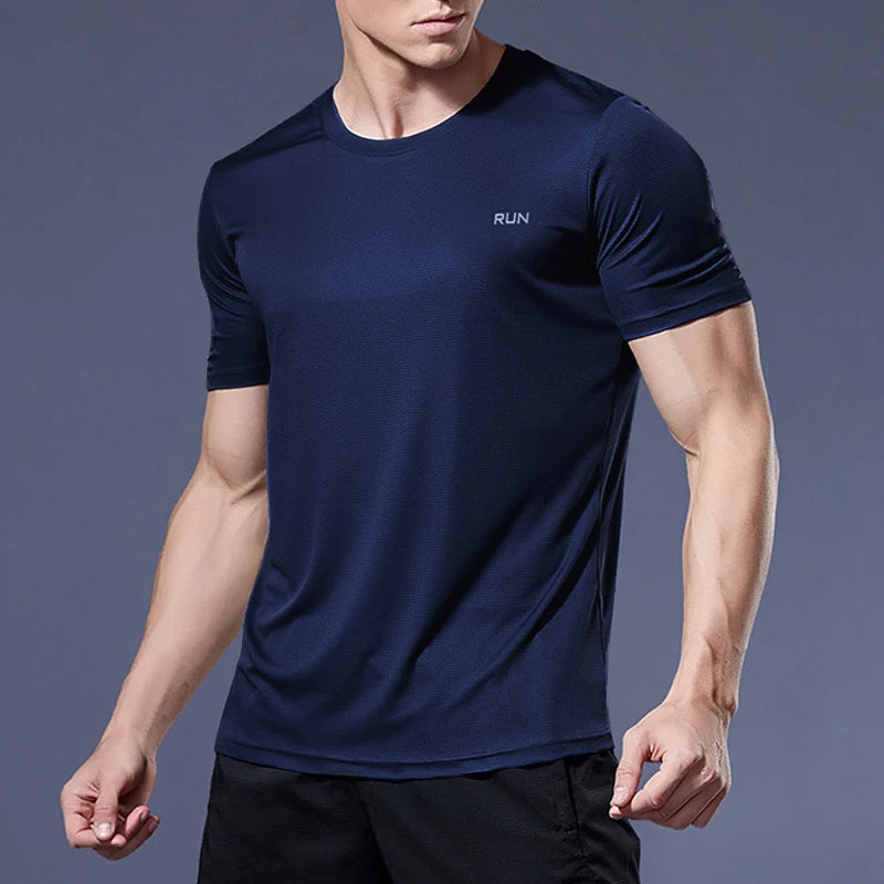 Men's Quick-Dry Gym Training Shirt