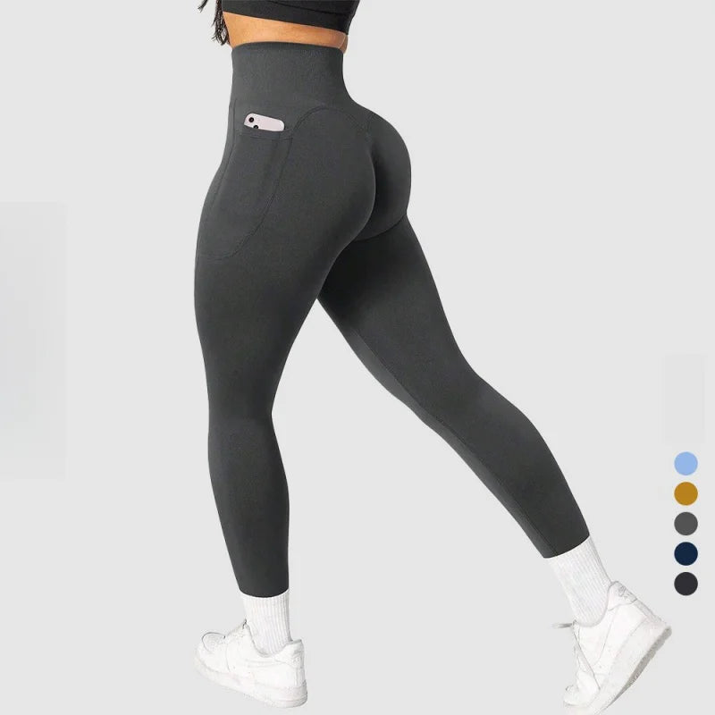 Women's High-Waist Scrunch Workout Leggings