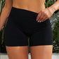 Women's High-Waist Butt-Lift Athletic Shorts