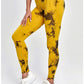 Pantalones de yoga con efecto tie dye para mujer, leggings push-up de cintura alta sin costuras para fitness