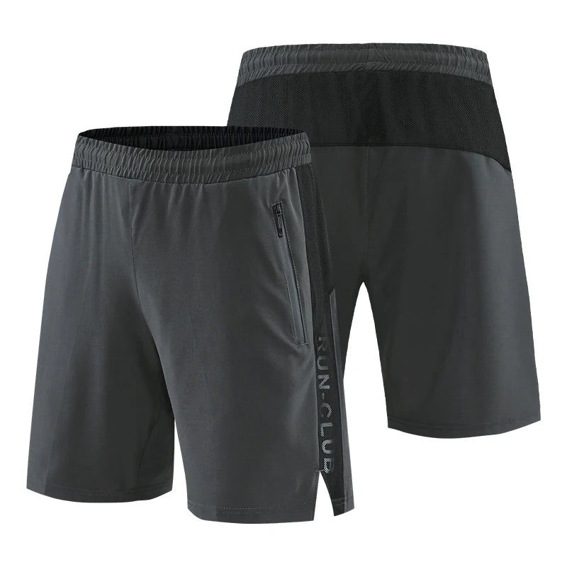 Pantalones cortos deportivos de verano para hombre, ropa deportiva de malla transpirable de secado rápido