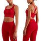 Women's 2-Piece Yoga Set – Sports Bra & High-Waist Leggings