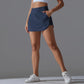 Women's Double-Layer Quick-Dry Gym Shorts