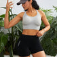 Women's High-Waist Butt-Lift Athletic Shorts