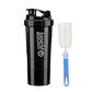 3-Layer Protein Shaker Bottle – Gym & Fitness Mixer