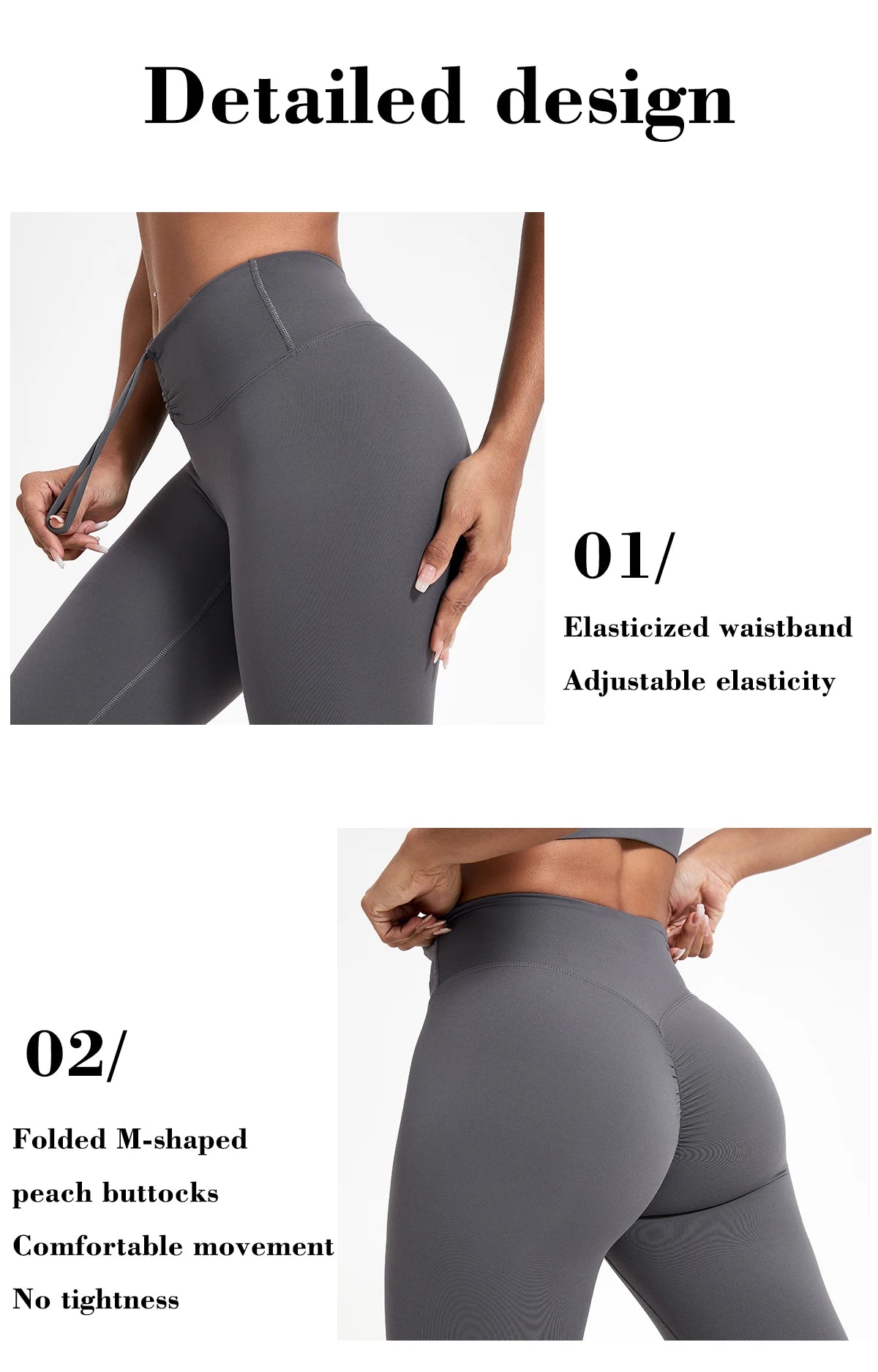 Women's High-Waist Booty-Lifting Leggings